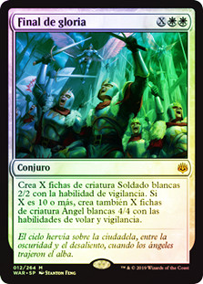 Finale of Glory
War of the Spark (Foil) - Spanish
Single
Magic The Gathering