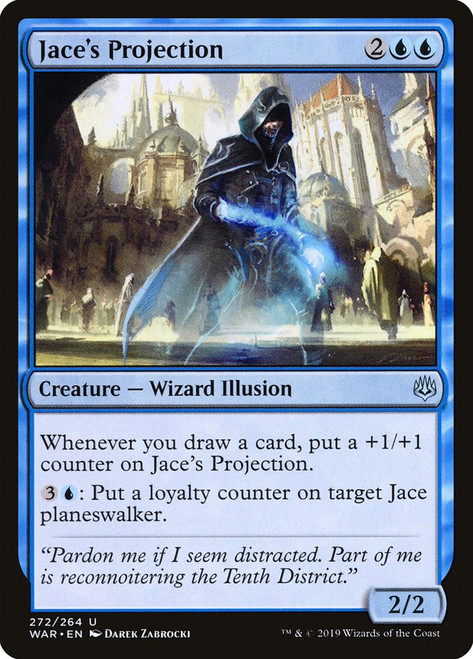 Jace's Projection (Planeswalker Deck)\nWar of the Spark\nSingle\nMagic The Gathering