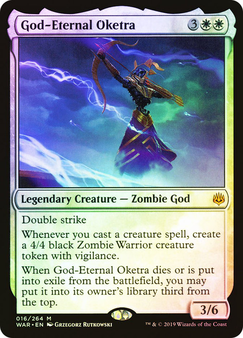 God-Eternal Oketra\nWar of the Spark\nSingle\nMagic The Gathering