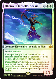 God-Eternal Oketra
War of the Spark (Foil) - French
Single
Magic The Gathering