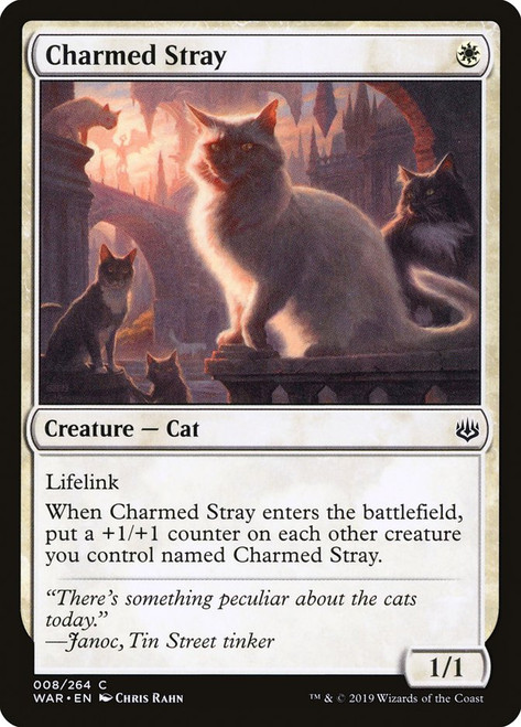 Charmed Stray\nWar of the Spark\nSingle\nMagic The Gathering