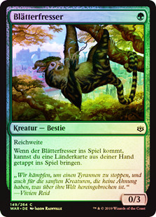 Arboreal Grazer
War of the Spark (Foil) - German
Single
Magic The Gathering