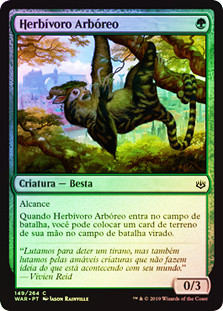 Arboreal Grazer
War of the Spark (Foil) - Portuguese
Single
Magic The Gathering