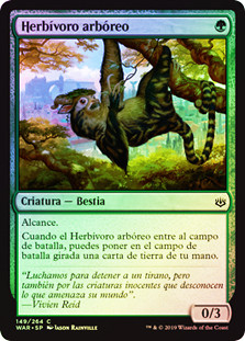 Arboreal Grazer
War of the Spark (Foil) - Spanish
Single
Magic The Gathering