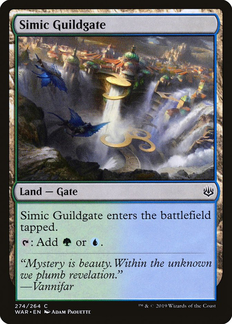 Simic Guildgate (Planeswalker Deck)\nWar of the Spark\nSingle\nMagic The Gathering