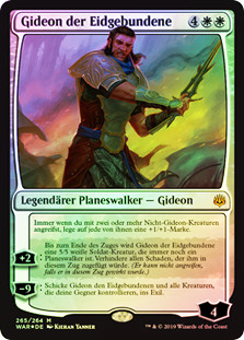 Gideon, the Oathsworn (Introductory Product)
War of the Spark (Foil) - German
Single
Magic The Gathering
