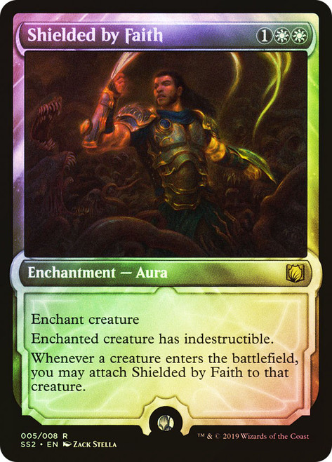 Shielded by Faith\nSignature Spellbook: Gideon\nSingle\nMagic The Gathering