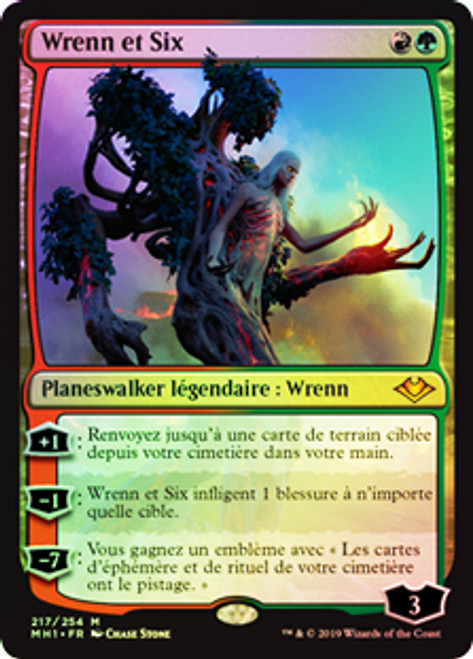 マジック：ザ・ギャザリング - MTG Wrenn and Six レンと六番 217)《レンと六番/Wrenn and Six》[MH1] 金R | 日本最大級 MTG