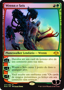 Wrenn and Six
Modern Horizons (Foil) - Portuguese
Single
Magic The Gathering