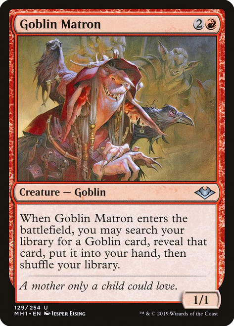 Goblin Matron\nModern Horizons\nSingle\nMagic The Gathering