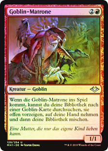 Goblin Matron
Modern Horizons (Foil) - German
Single
Magic The Gathering