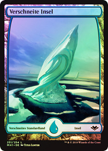 Snow-Covered Island (#251) (Full Art) | Modern Horizons - Russian