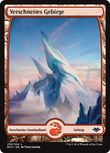 Snow-Covered Mountain (Full Art)
Modern Horizons - German
Single
Magic The Gathering