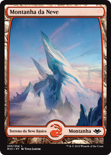 Snow-Covered Mountain (Full Art)
Modern Horizons - Portuguese
Single
Magic The Gathering