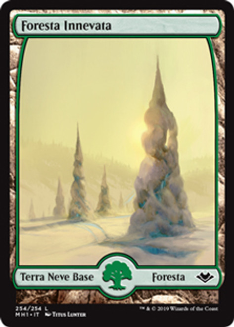 foil(1477)冠雪の森/Snow-Covered Forest 5枚 mtg(1477) 冠雪の