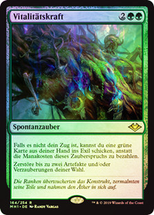 Force of Vigor
Modern Horizons (Foil) - German
Single
Magic The Gathering