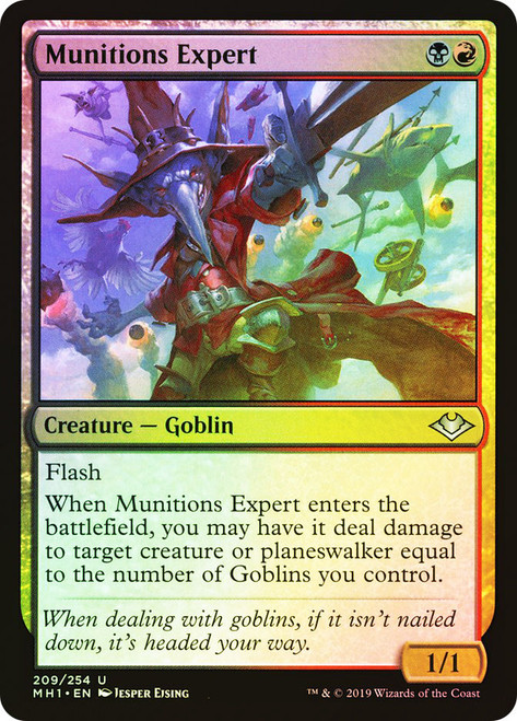 Munitions Expert\nModern Horizons\nSingle\nMagic The Gathering