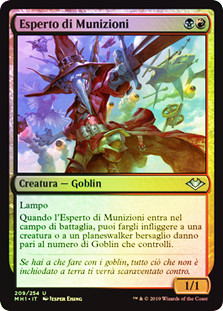 Munitions Expert
Modern Horizons (Foil) - Italian
Single
Magic The Gathering