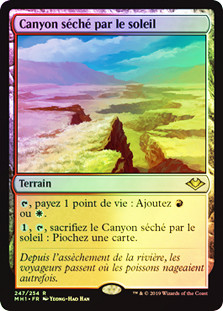 Sunbaked Canyon
Modern Horizons (Foil) - French
Single
Magic The Gathering