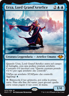 Urza, Lord High Artificer
Modern Horizons - Italian
Single
Magic The Gathering