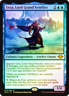 Urza, Lord High Artificer
Modern Horizons (Foil) - Italian
Single
Magic The Gathering