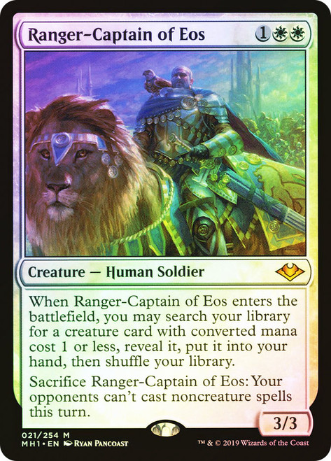 Ranger-Captain of Eos\nModern Horizons\nSingle\nMagic The Gathering