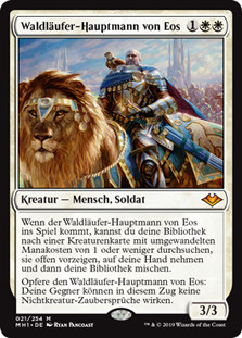 Ranger-Captain of Eos
Modern Horizons - German
Single
Magic The Gathering