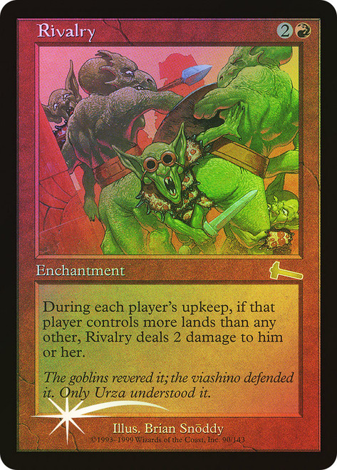 Rivalry\nUrza's Legacy\nSingle\nMagic The Gathering