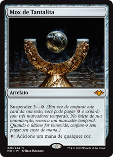 Mox Tantalite
Modern Horizons - Portuguese
Single
Magic The Gathering