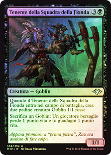 Sling-Gang Lieutenant
Modern Horizons (Foil) - Italian
Single
Magic The Gathering