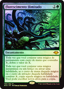 Unbound Flourishing
Modern Horizons (Foil) - Portuguese
Single
Magic The Gathering
