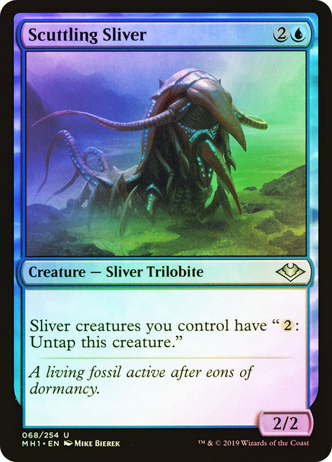 Scuttling Sliver\nModern Horizons\nSingle\nMagic The Gathering