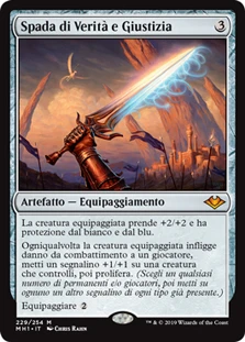 Sword of Truth and Justice
Modern Horizons - Italian
Single
Magic The Gathering