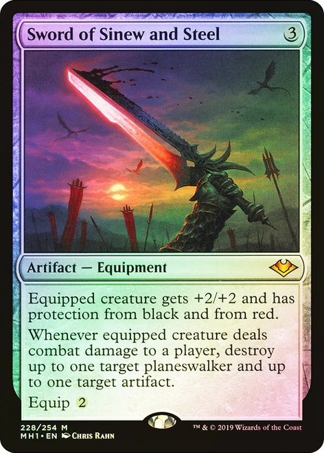 Sword of Sinew and Steel
Modern Horizons
Single
Magic: The Gathering