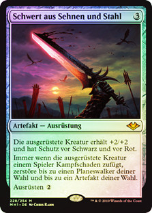 Sword of Sinew and Steel
Modern Horizons (Foil) - German
Single
Magic The Gathering