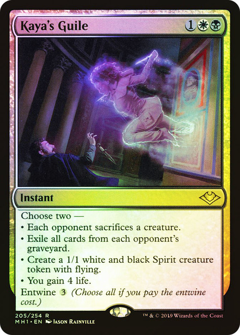 Kaya's Guile\nModern Horizons\nSingle\nMagic The Gathering