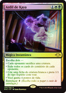 Kaya's Guile
Modern Horizons (Foil) - Portuguese
Single
Magic The Gathering