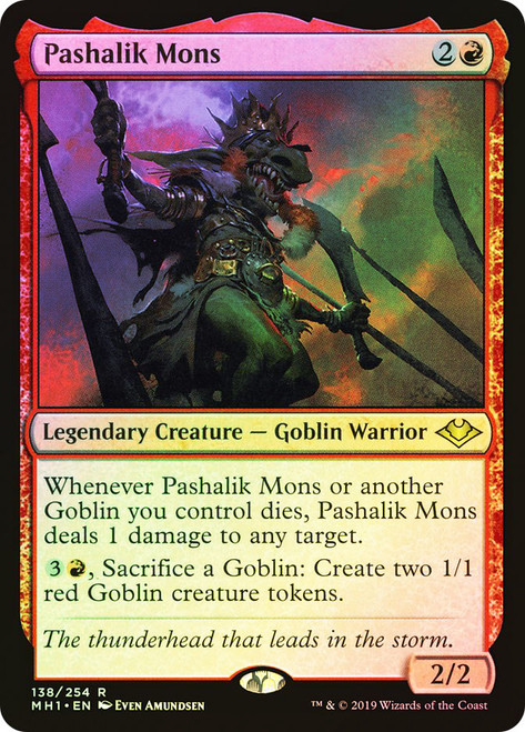Pashalik Mons\nModern Horizons\nSingle\nMagic The Gathering