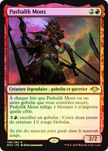 Pashalik Mons
Modern Horizons (Foil) - French
Single
Magic The Gathering