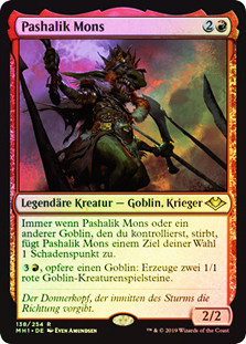 Pashalik Mons
Modern Horizons (Foil) - German
Single
Magic The Gathering