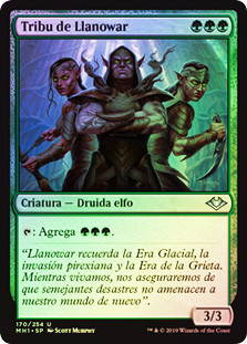 Llanowar Tribe
Modern Horizons (Foil) - Spanish
Single
Magic The Gathering