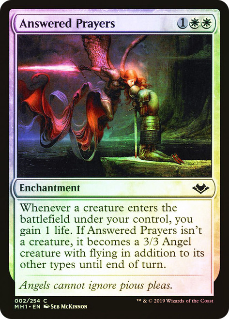 Answered Prayers\nModern Horizons\nSingle\nMagic The Gathering