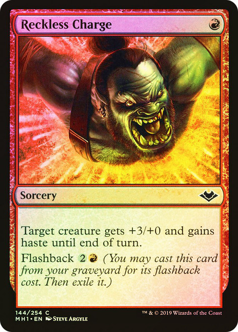 Reckless Charge\nModern Horizons\nSingle\nMagic The Gathering