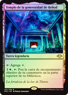 Hall of Heliod's Generosity
Modern Horizons (Foil) - Spanish
Single
Magic The Gathering