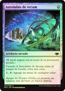 Arcum's Astrolabe
Modern Horizons (Foil) - Spanish
Single
Magic The Gathering
