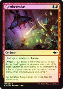Shenanigans
Modern Horizons (Foil) - Spanish
Single
Magic The Gathering