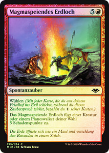 Magmatic Sinkhole
Modern Horizons (Foil) - German
Single
Magic The Gathering