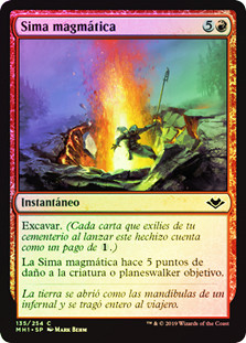 Magmatic Sinkhole
Modern Horizons (Foil) - Spanish
Single
Magic The Gathering
