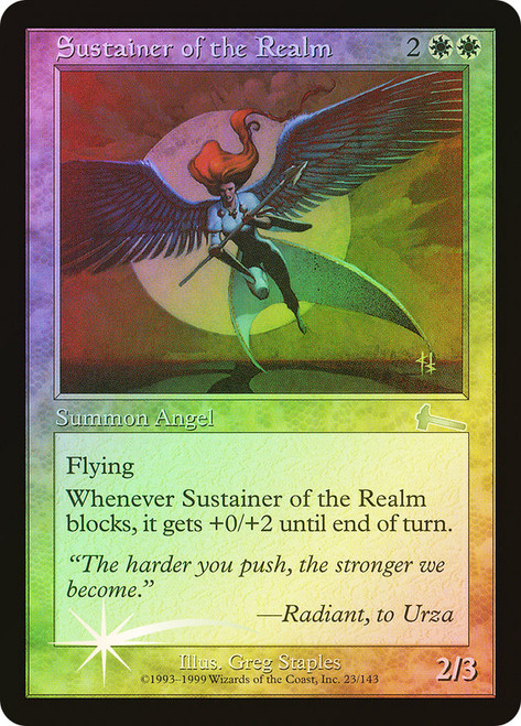 Sustainer of the Realm\nUrza's Legacy\nSingle\nMagic The Gathering