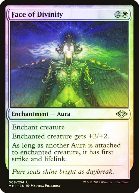 Face of Divinity\nModern Horizons\nSingle\nMagic The Gathering